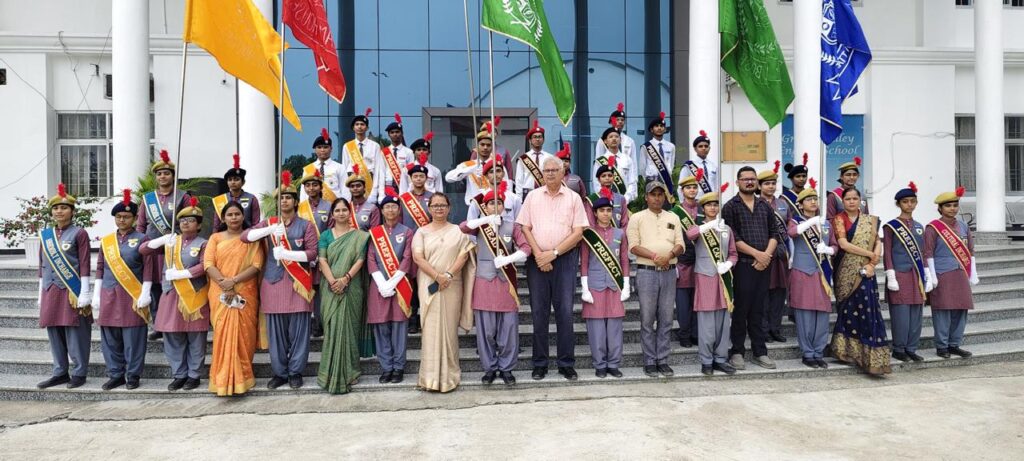 Investiture Ceremony 2025–26 Green Valley English School, Varanasi